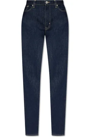 Kenzo Jeans, Dames, Blauw, W30, Straight Leg Jeans