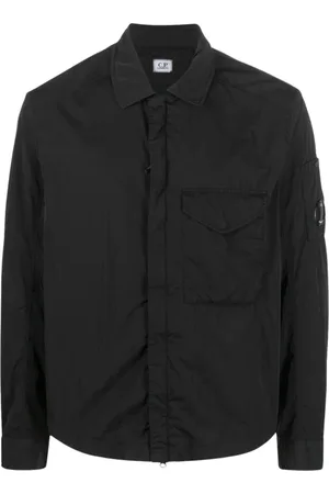 C.P. Company Jassen, Heren, Zwart, XL, Chrome-R Overshirt