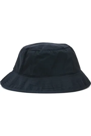 C.P. Company Accessoires, Dames, Blauw, M, Nylon, Iridescent Nylon Bucket Hat uit de Ss 21 Collectie