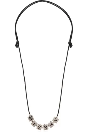 MISBHV Accessoires, Dames, Grijs, ONE Size, Ketting met logo