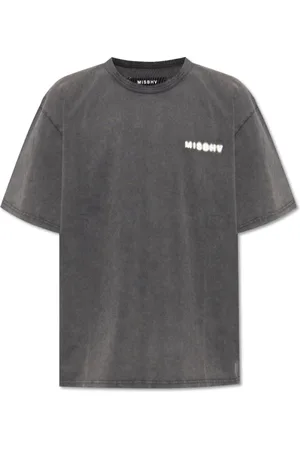 MISBHV Tops, Heren, Grijs, M, Katoen, Bedrukt T-shirt
