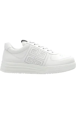 Givenchy Schoenen, Dames, Wit, 36 1/2 EU, Leer, Sneakers met logo