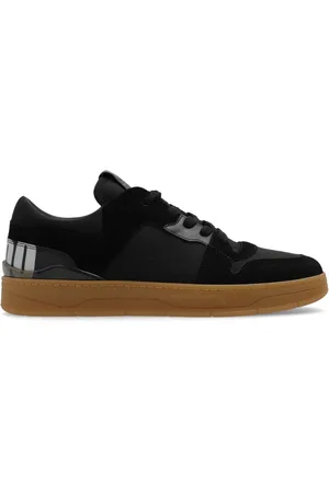 Jimmy Choo Schoenen, Heren, Zwart, 42 EU, Leer, Florent Sneakers