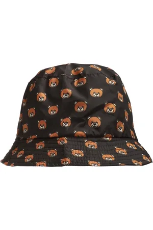Moschino Accessoires, Dames, Zwart, ONE Size, Polyester, Hats