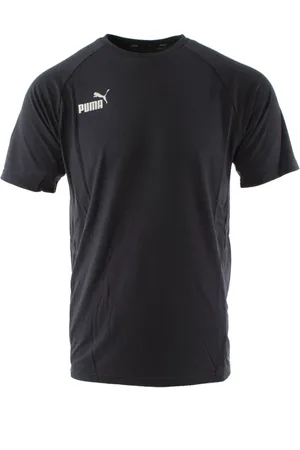 PUMA Tops, Heren, Blauw, S, Team Final Blauw T-shirt Maat S