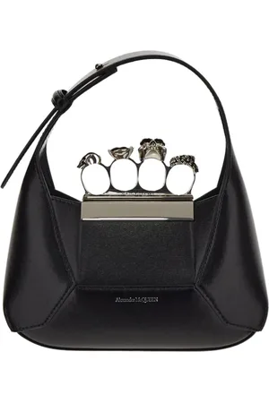 Alexander McQueen Tassen, Dames, Zwart, ONE Size, Leer, Acries Crossbody Tas voor Vrouwen