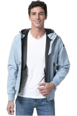 RRD Sweatshirts & Hoodies, Heren, Blauw, L, Sweatshirt met rits