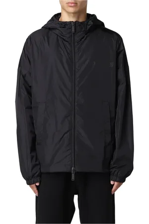 Dsquared2 Jassen, Heren, Zwart, L, Stijlvolle Winter Windbreaker Jas