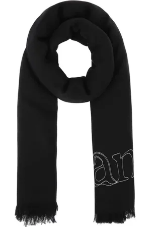Alexander McQueen Accessoires, Dames, Zwart, ONE Size, Luxe Cashmere Sjaal voor Modieuze Vrouwen