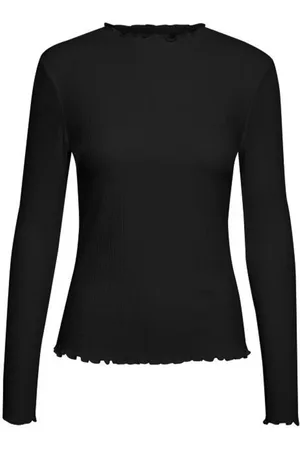 Karen by Simonsen Tops, Dames, Zwart, L, Candace Toppe 10103316