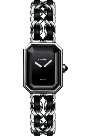CHANEL Accessoires, Dames, Zwart, ONE Size, Premier Rock Quartz Horloge