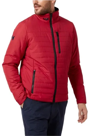 Helly Hansen Jassen, Heren, Rood, M, Polyester, Crew Insulator Jacket 2.0