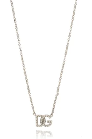 Dolce & Gabbana Accessoires, Heren, Grijs, ONE Size, Messing ketting