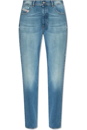 Diesel Jeans, Dames, Blauw, W25 L32, Katoen, 1956 D-Tulip L.32 Jeans
