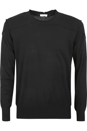 Paolo Pecora Sweatshirts & Hoodies, Heren, Zwart, S, Trui