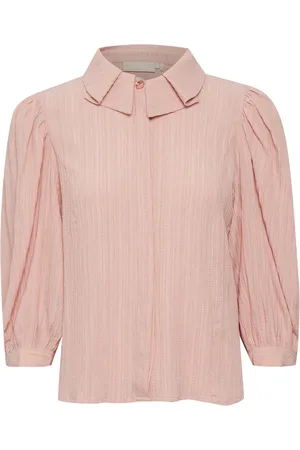 Karen by Simonsen Blouses & Shirts, Dames, Roze, XS, Polyester, Frostykb blouse 10103415