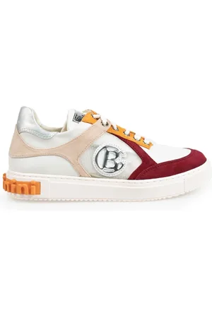BALDININI Schoenen, Dames, Rood, 36 EU, Leer, Hoogwaardige leren sneakers