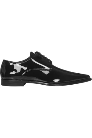 Dsquared2 Schoenen, Heren, Zwart, 40 EU, Leer, Elegante Zwarte Leren Werkschoenen