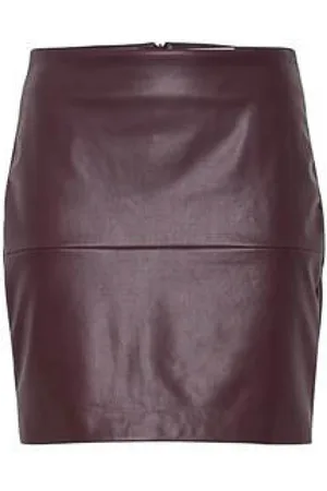 Ichi Rokken, Dames, Bruin, L, Port Royale Rokken | Freewear Rood