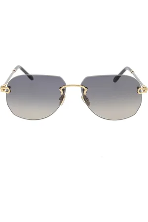 Fred Accessoires, unisex, Grijs, ONE Size, Stijlvolle Bril met 60mm Lensbreedte