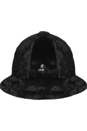 Kangol Accessoires, Dames, Zwart, M, Polyester, Faux Fur Casual Hoed