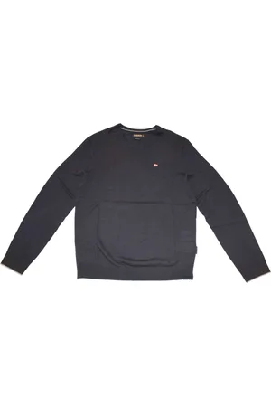 Napapijri Truien, Heren, Blauw, L, Wol, Damavand C 4 Wollen Trui