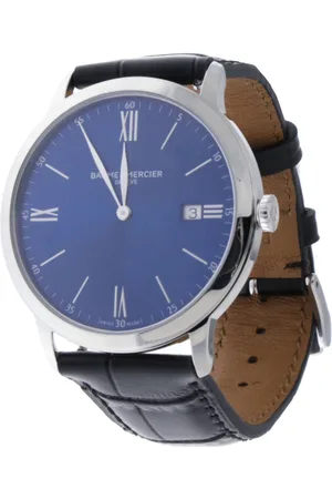 Baume et Mercier Accessoires, Heren, Blauw, ONE Size, Horloges