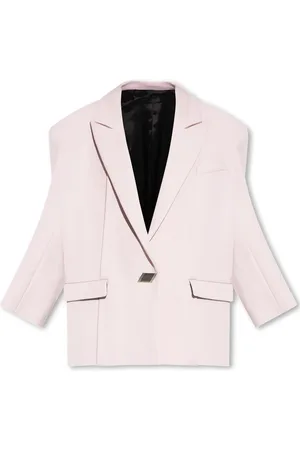 The Attico Jassen, Dames, Roze, S, Oversized Blazer