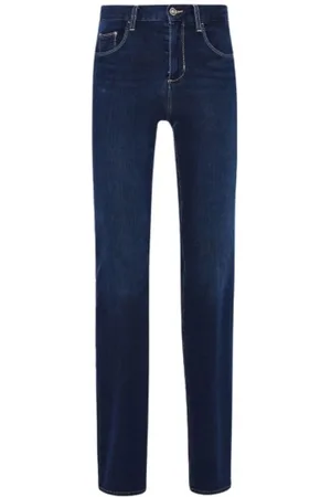 Liu Jo Jeans, Dames, Blauw, W29, Katoen, Bootcut Jeans met Hoge Taille
