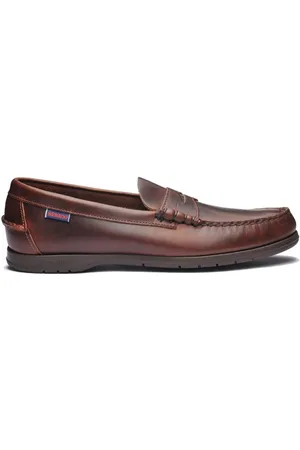 SEBAGO Schoenen, Heren, Bruin, 40 EU, Leer, Thetford Docksides leren schoenen