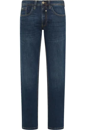 Carlo Colucci Jeans, Heren, Blauw, W33 L32, Katoen, Enrico Stretch Jeans
