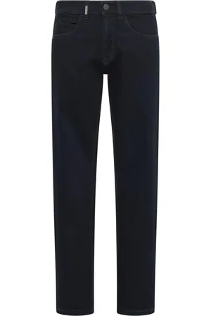 Carlo Colucci Jeans, Heren, Blauw, W36 L32, Katoen, Enrico Stretch Jeans