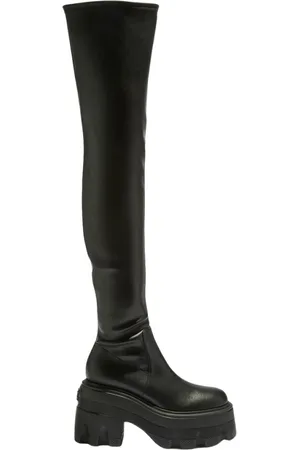 Casadei Schoenen, Dames, Zwart, 40 EU, Over-de-knie laarzen