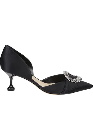 ALEXANDRE BIRMAN Schoenen, Dames, Zwart, 38 EU, Zwarte Flare Pumps