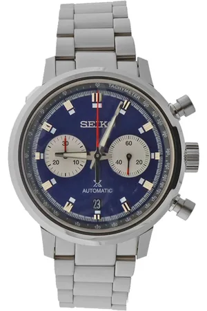 Seiko Accessoires, Heren, Blauw, ONE Size, Prospex Automatisch Blauw Wijzerplaat Stalen Horloge