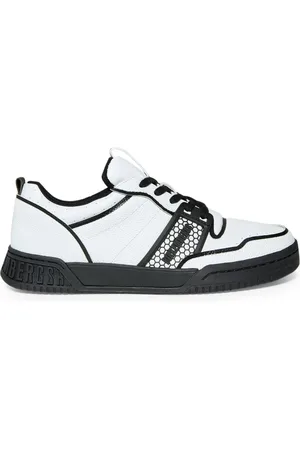 Bikkembergs Schoenen, Heren, Wit, 44 EU, Heren Synthetisch Leren Sneakers