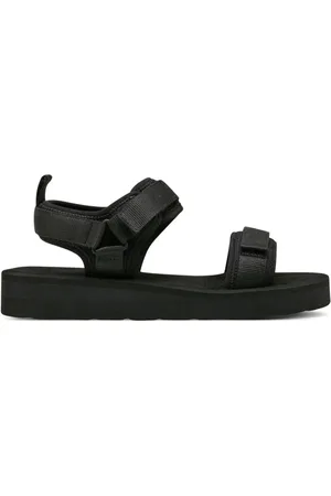 Tamaris Schoenen, Dames, Zwart, 39 EU, Elegante Platte Sandalen