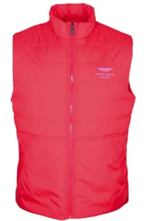 Hackett Jassen, Heren, Rood, L, Katoen, Casual Katoenen AMR Gilet voor Heren