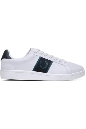 Fred Perry Schoenen, Heren, Wit, 41 EU, Minimalistische en Verfijnde B721 Sneakers