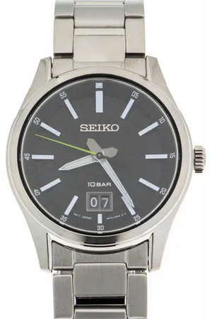 Seiko Accessoires, Heren, Zwart, ONE Size, Sport Quartz Herenhorloge