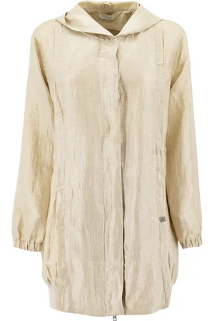 PANICALE Jassen, Dames, , S, Linnen, Casual Chic Windjack