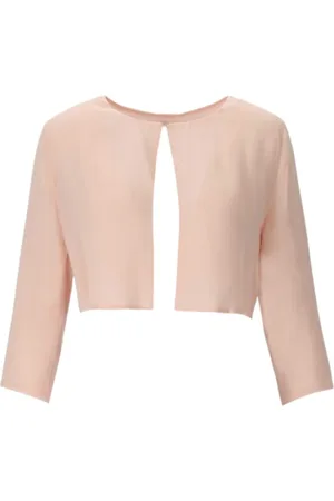 Twin-Set Jassen, Dames, Roze, S, Kort jasje