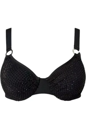 Twin-Set Badkleding, Dames, Zwart, S, Zwarte Bikini Twin-set