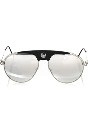 FRANKIE MORELLO Accessoires, Heren, Grijs, ONE Size, Stijlvolle Multicolor Zonnebril voor Mannen