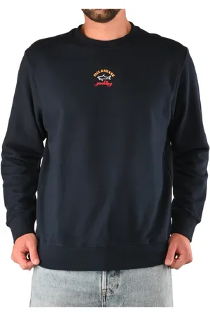 Paul & Shark Sweatshirts & Hoodies, Heren, Blauw, S, Trainingsshirt