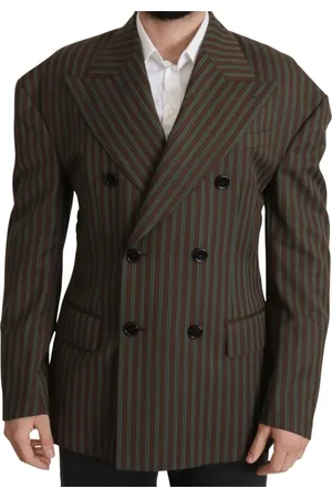 Dolce & Gabbana Jassen, Heren, Bruin, L, Stijlvolle Heren Blazer voor elke gelegenheid