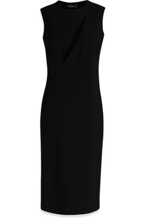 VERSACE Kleedjes, Dames, Zwart, S, Midi Jurken