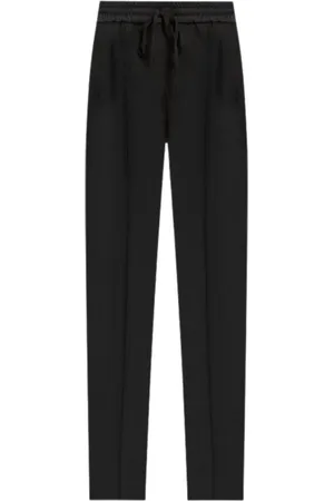 Twin-Set Broeken, Dames, Zwart, M, Wol, Broek Zwart