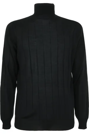 FILIPPO DE LAURENTIIS Truien, Heren, Zwart, 2Xl, Wol, Groene Merino Coltrui