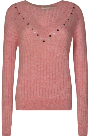 Alessandra Rich Truien, Dames, Roze, S, Roze Jassen voor Vrouwen